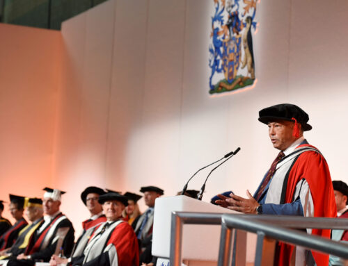 Rory Becomes Honorary Graduate of Science From Teesside University